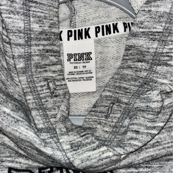 PINK Pink and Gray Hoodie - Picture 4 of 4